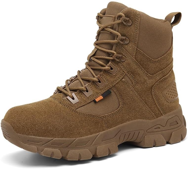 Ортопедические туфли для мужчин с боковой молнией, противоскользящие ортопедические походные тактические ботинки, легкие тактические боевые ботинки для улицы, работы и кемпинга Generic, темно-коричневый
Ортопедические туфли для мужчин с боковой молнией, противоскользящие ортопедические походные тактические ботинки, легкие тактические боевые ботинки для улицы, работы и кемпинга Generic, темно-коричневый