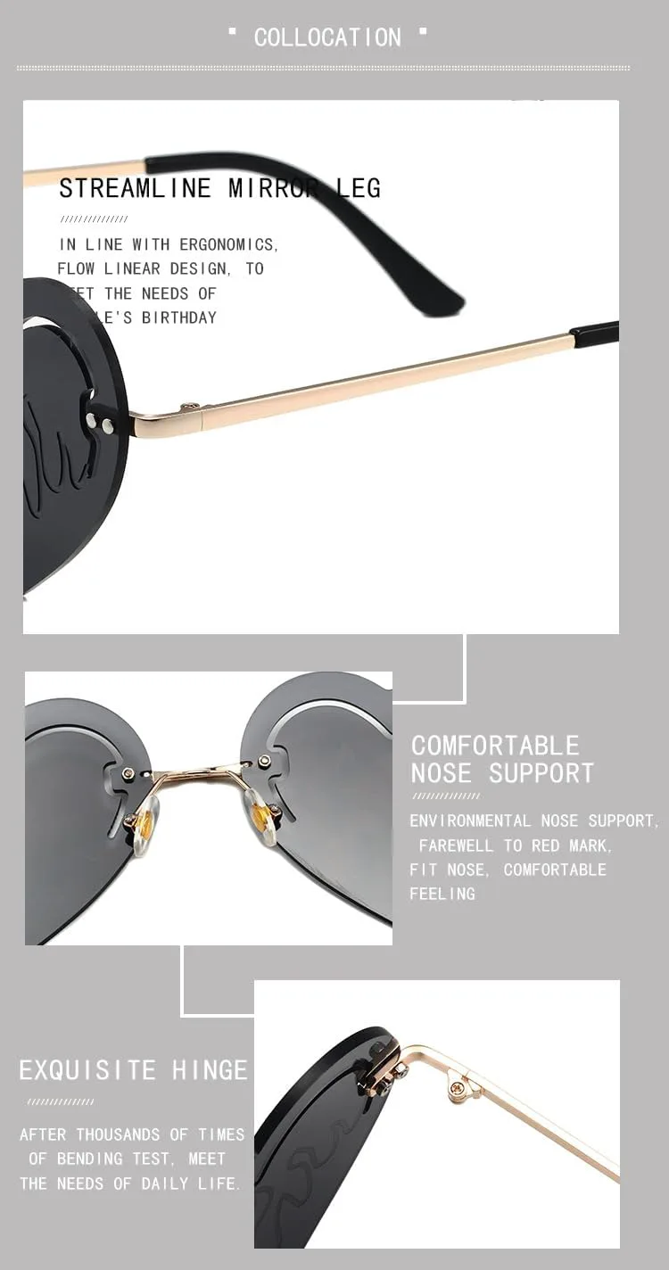Креативные классические модные персонализированные солнцезащитные очки для женщин и мужчин, а также для вечеринок на Хэллоуин и Рождество, модель M83 MCZTO, B
Креативные классические модные персонализированные солнцезащитные очки для женщин и мужчин, а также для вечеринок на Хэллоуин и Рождество, модель M83 MCZTO, B