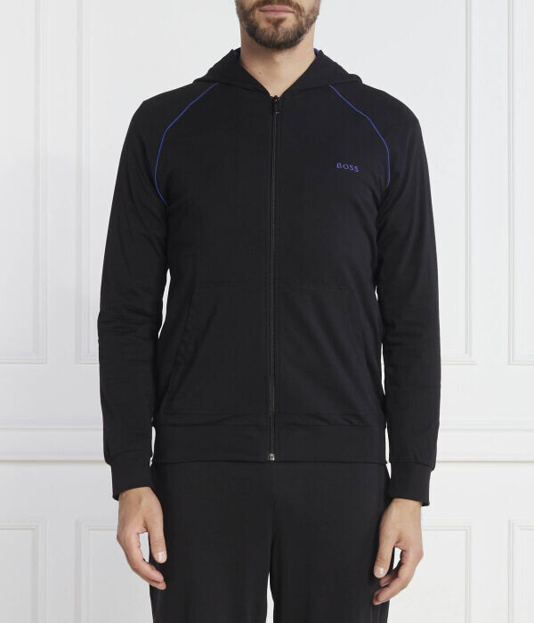 Толстовка мужская Boss на молнии с капюшоном, черный
Толстовка мужская Boss на молнии с капюшоном, черный