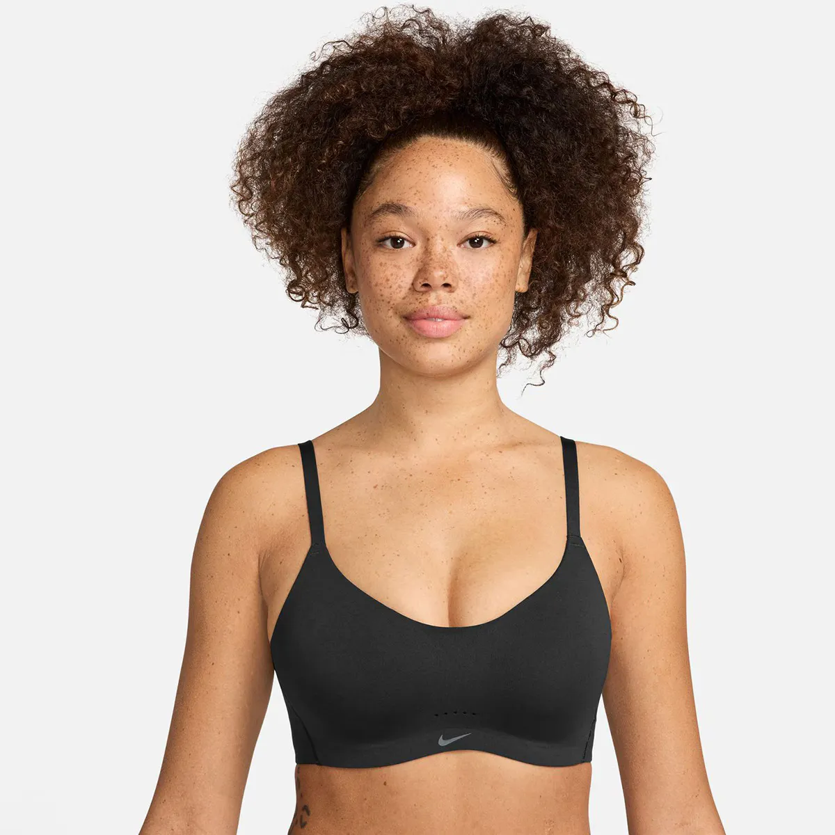 Женский спортивный бюстгальтер Nike с подкладкой, черный
Женский спортивный бюстгальтер Nike с подкладкой, черный