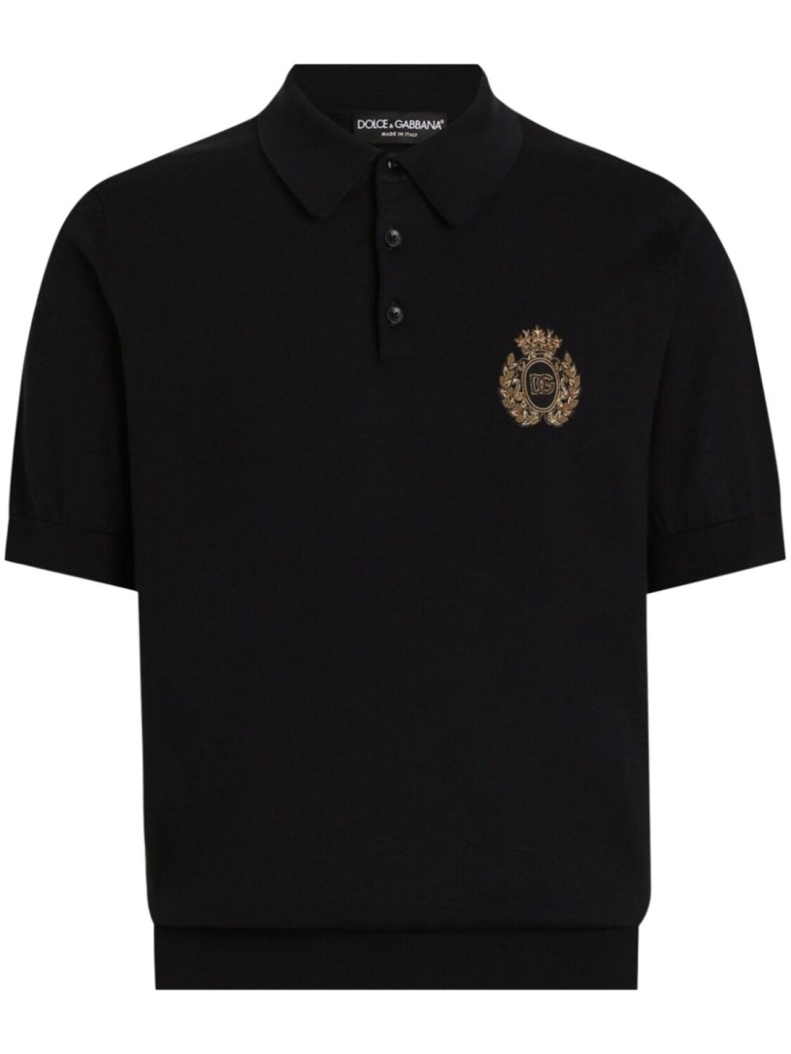 Рубашка поло с вышитым логотипом Dolce & Gabbana, синий
Рубашка поло с вышитым логотипом Dolce & Gabbana, синий