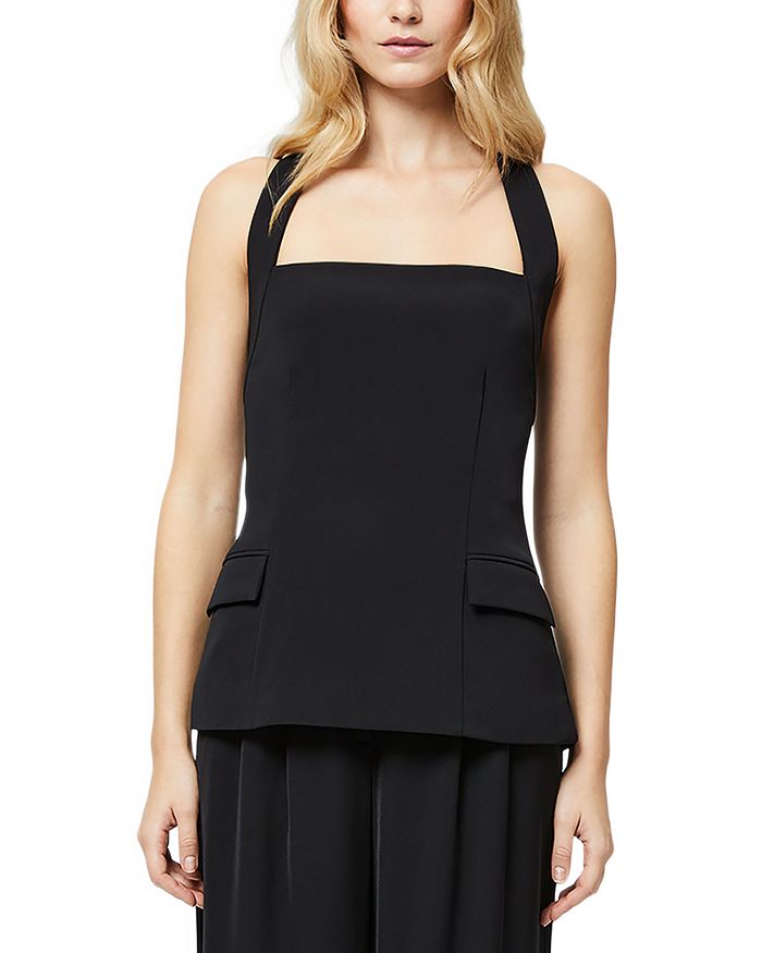 Хари Суйтинг Топ на запах с запахом FRENCH CONNECTION, черный
Хари Суйтинг Топ на запах с запахом FRENCH CONNECTION, черный