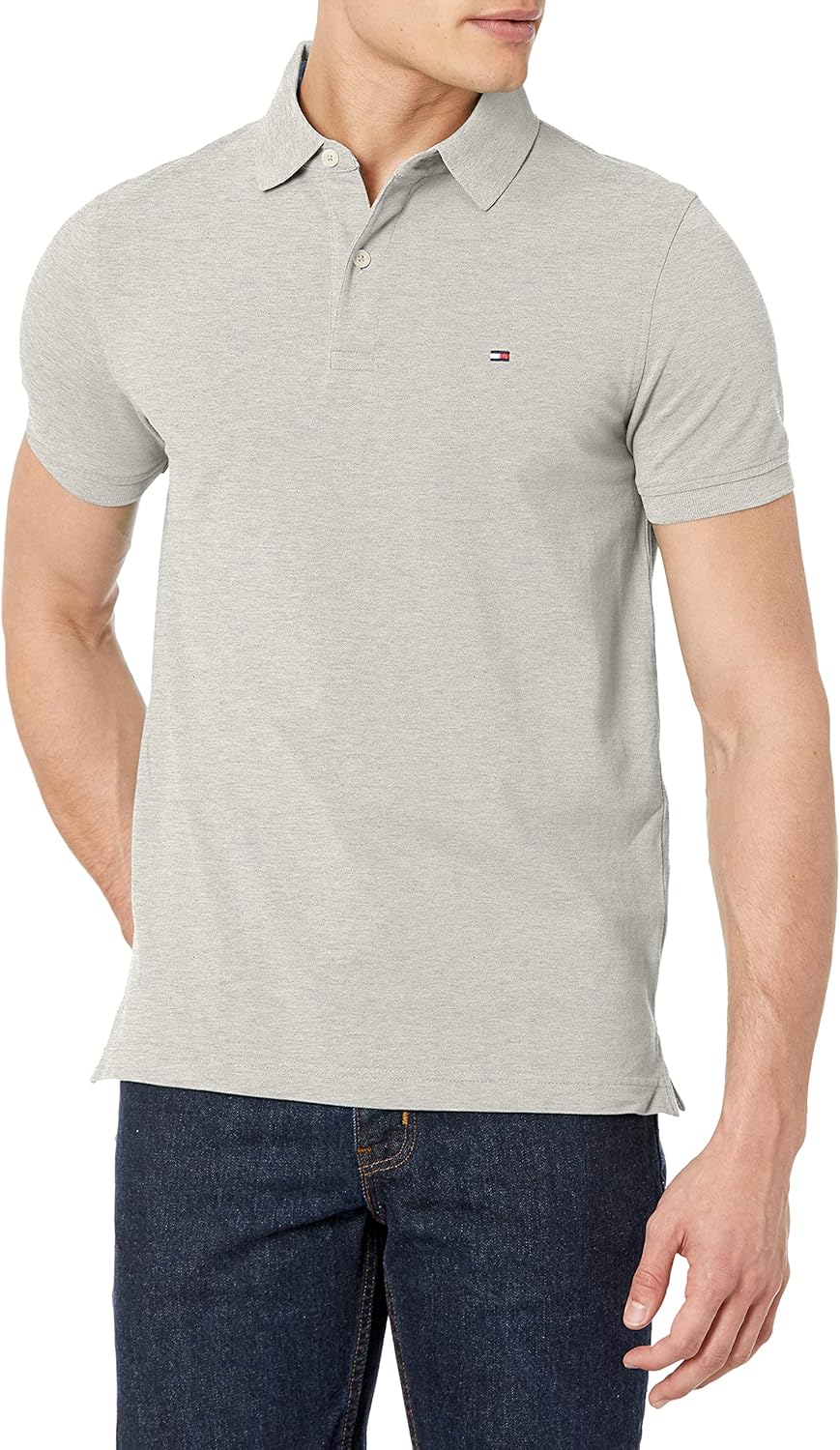 Мужской воротник-поло Tommy Hilfiger S/S, размер M, эластичный, размер Sf, Light Gray Heather
Мужской воротник-поло Tommy Hilfiger S/S, размер M, эластичный, размер Sf, Light Gray Heather