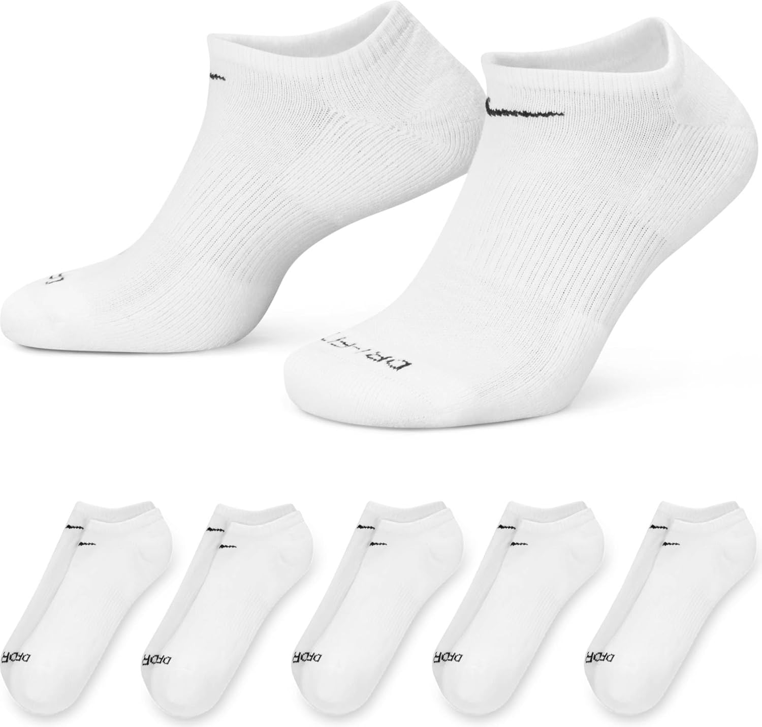 Носки Nike Everyday Plus Cushion, 6 пар, White/Black
Носки Nike Everyday Plus Cushion, 6 пар, White/Black