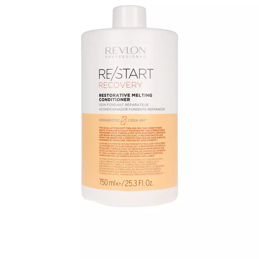 Кондиционер для волос re-start recovery restorative melting conditioner Revlon, 750 мл.
Кондиционер для волос re-start recovery restorative melting conditioner Revlon, 750 мл.