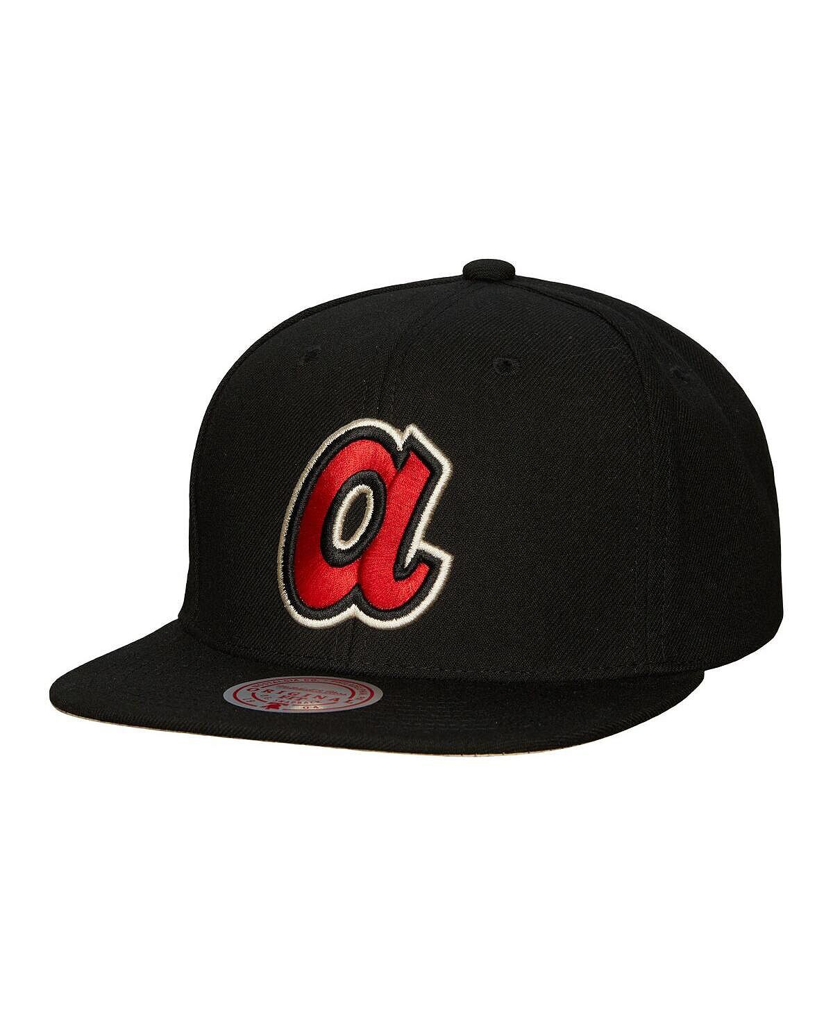 Черная мужская шляпа Snapback Atlanta Braves Cooperstown Collection True Classics Mitchell & Ness
Черная мужская шляпа Snapback Atlanta Braves Cooperstown Collection True Classics Mitchell & Ness