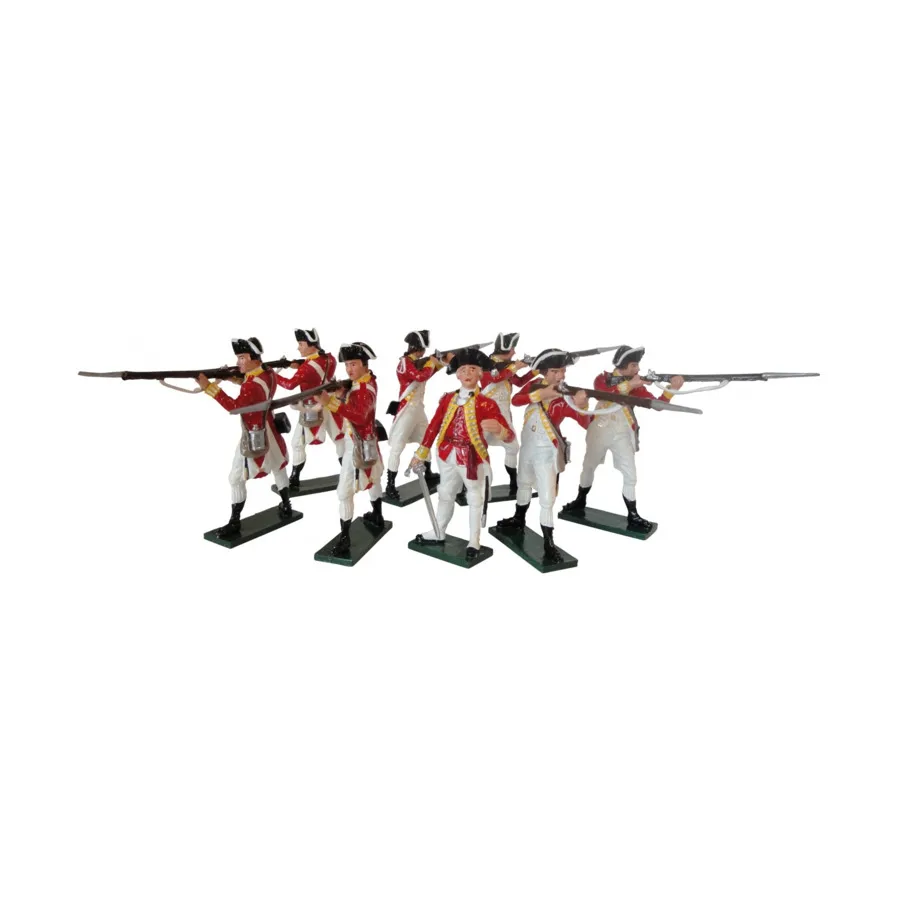 Британская пехота - Американская война за независимость, Historical Miniatures (Tradition of London) (54mm)
Британская пехота - Американская война за независимость, Historical Miniatures (Tradition of London) (54mm)