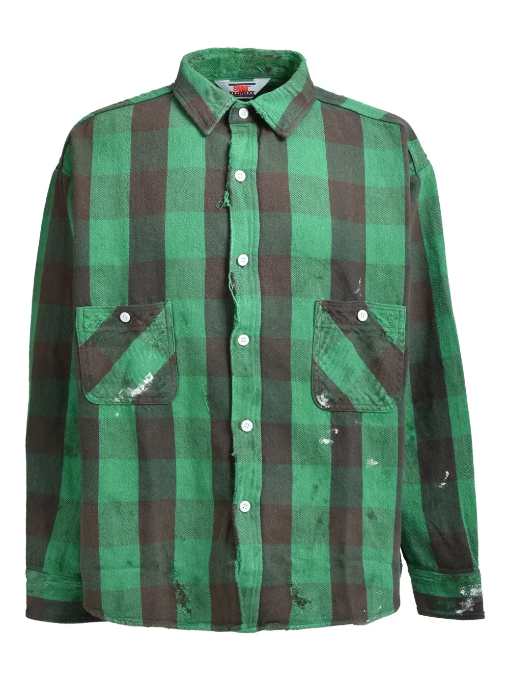 Рубашка в клетку SAINT MXXXXXX, зеленый
Рубашка в клетку SAINT MXXXXXX, зеленый