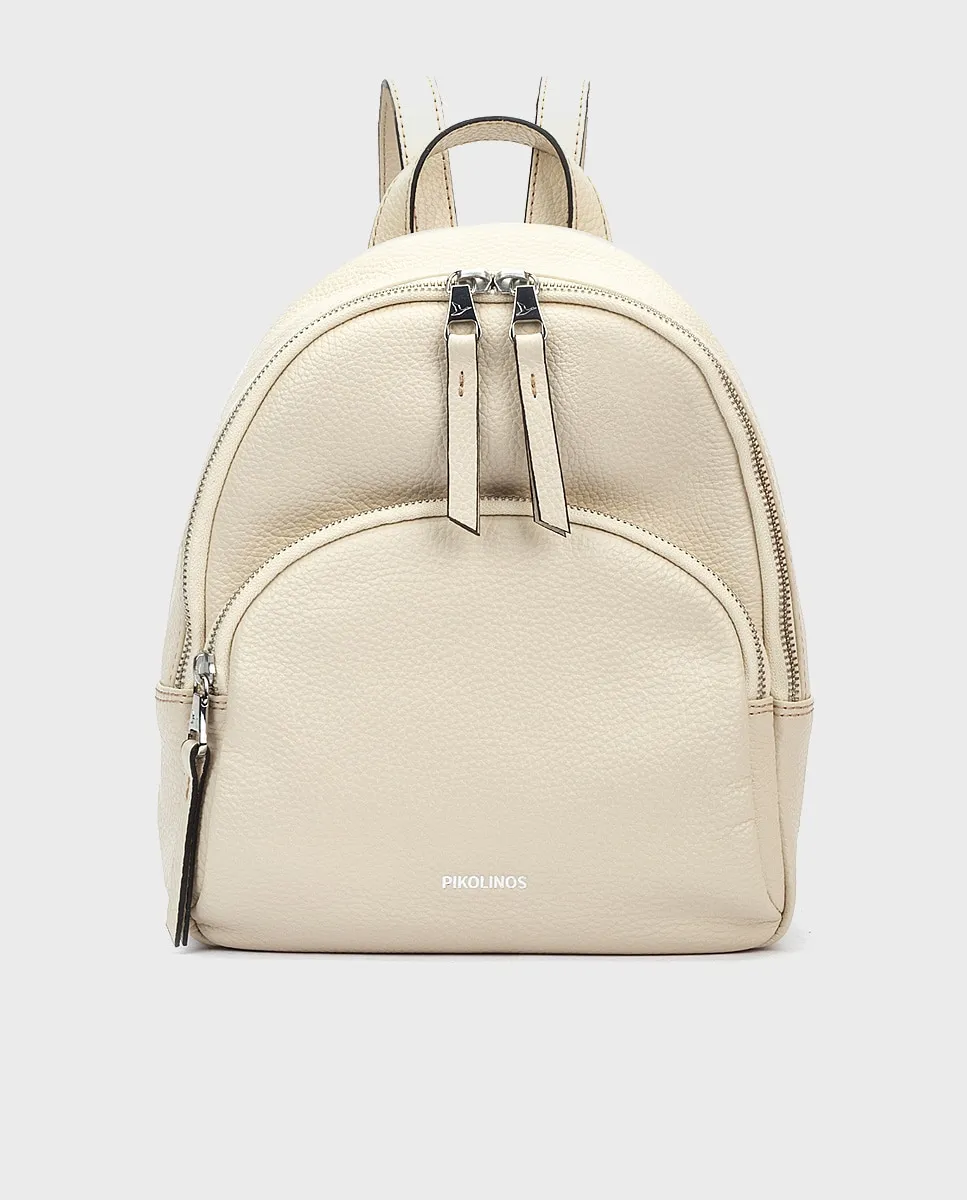 Женская кожаная сумка на молнии Pikolinos, кремовый
Женская кожаная сумка на молнии Pikolinos, кремовый
