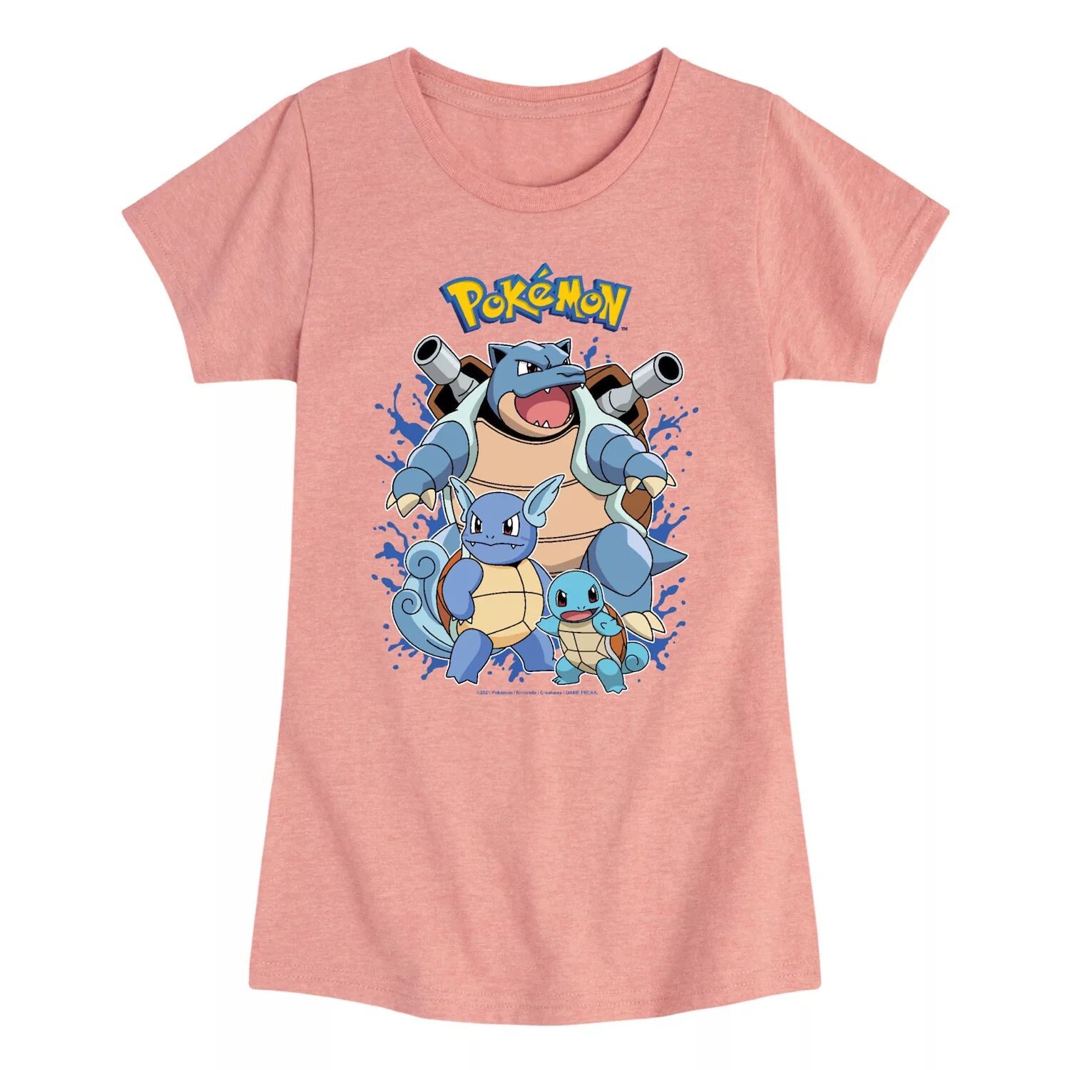 Футболка Pokemon Squirtle Evolution для девочек 7–16 лет Pokemon, розовый
Футболка Pokemon Squirtle Evolution для девочек 7–16 лет Pokemon, розовый