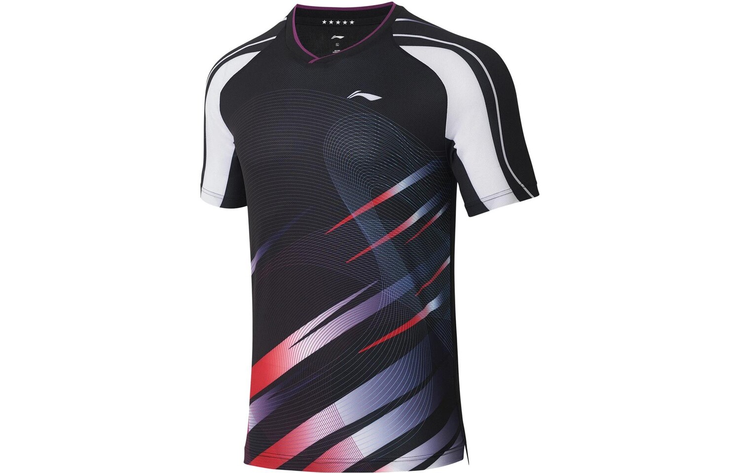 Футболка для настольного тенниса мужская черная Lining, черный
Футболка для настольного тенниса мужская черная Lining, черный