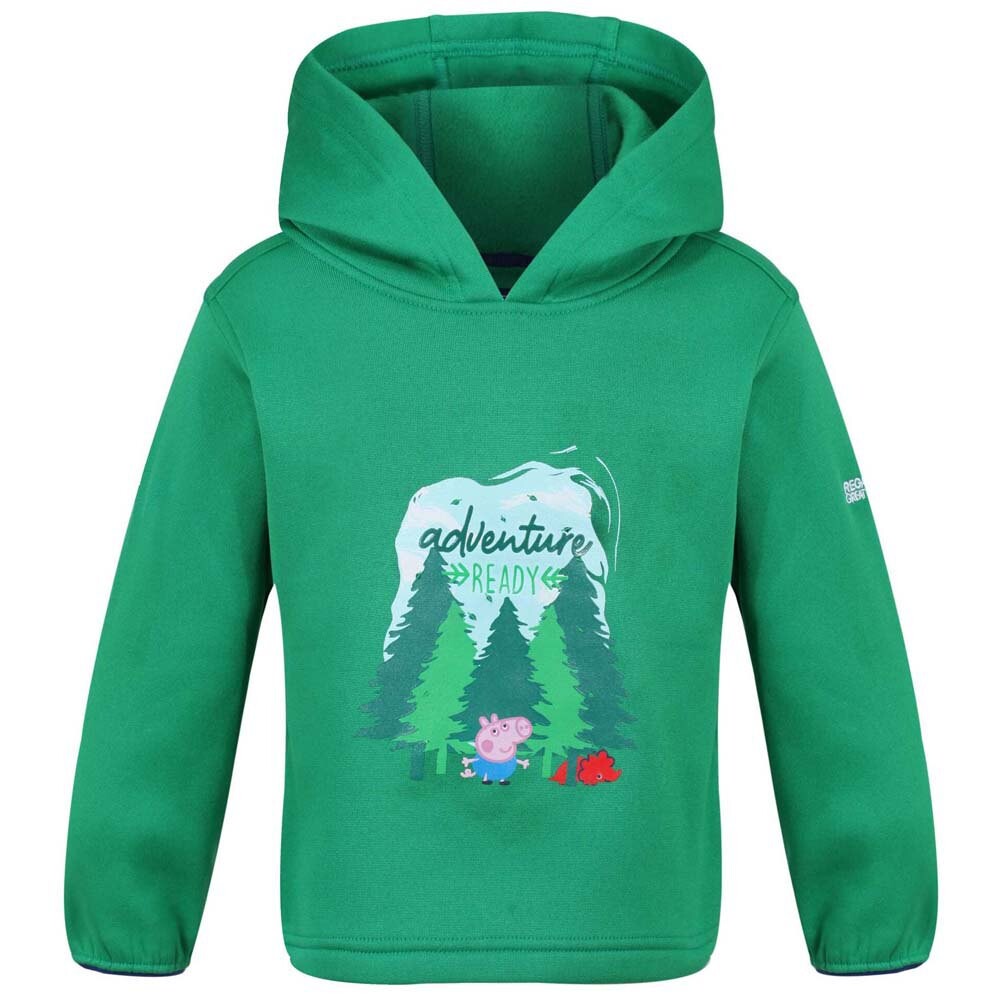 Толстовка на молнии Regatta Peppa Hooded, зеленый
Толстовка на молнии Regatta Peppa Hooded, зеленый