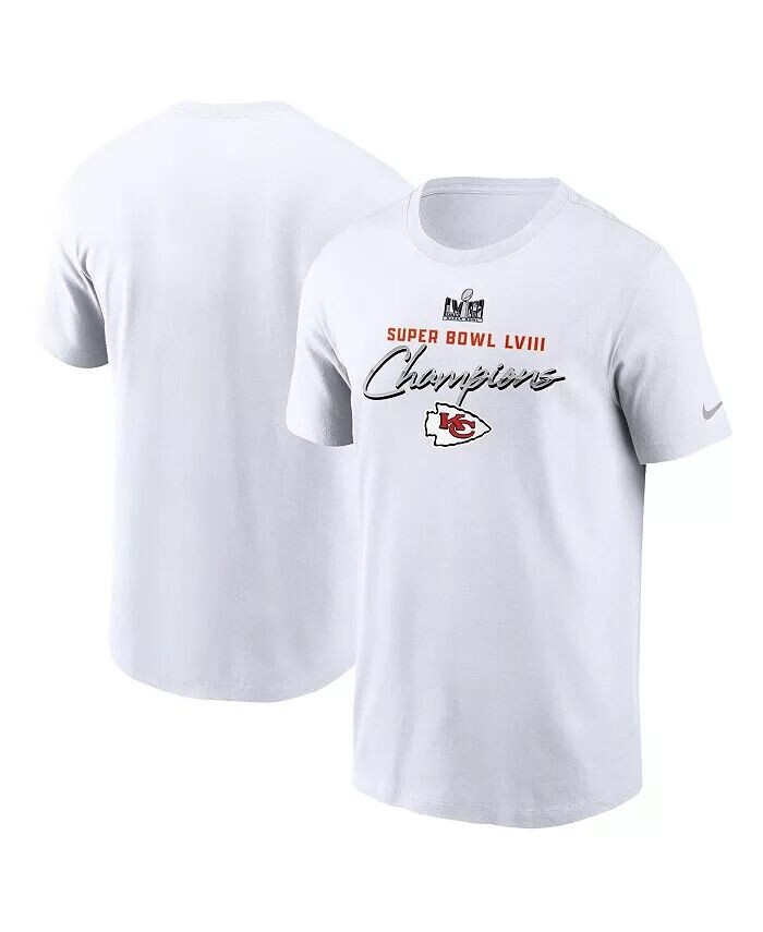 Мужская белая футболка Kansas City Chiefs Super Bowl LVIII Champions Classic Nike
Мужская белая футболка Kansas City Chiefs Super Bowl LVIII Champions Classic Nike