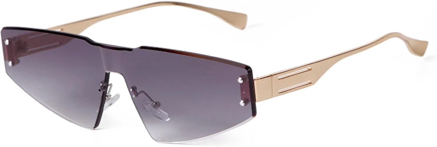 Модные безободковые солнцезащитные очки с плоской верхней частью и золотистой оправой для женщин и мужчин, с градиентом UV400 и зеленым покрытием WNCKSQ, C2
Модные безободковые солнцезащитные очки с плоской верхней частью и золотистой оправой для женщин и мужчин, с градиентом UV400 и зеленым покрытием WNCKSQ, C2