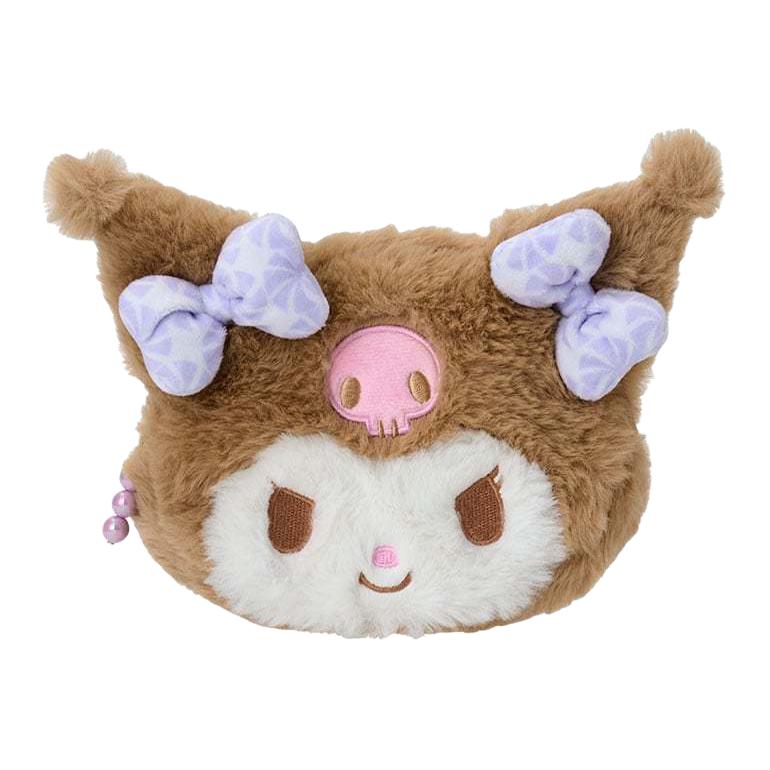 Sanrio Мини клатч из плюша женский кофейный, Coffee 
Sanrio Мини клатч из плюша женский кофейный, Coffee