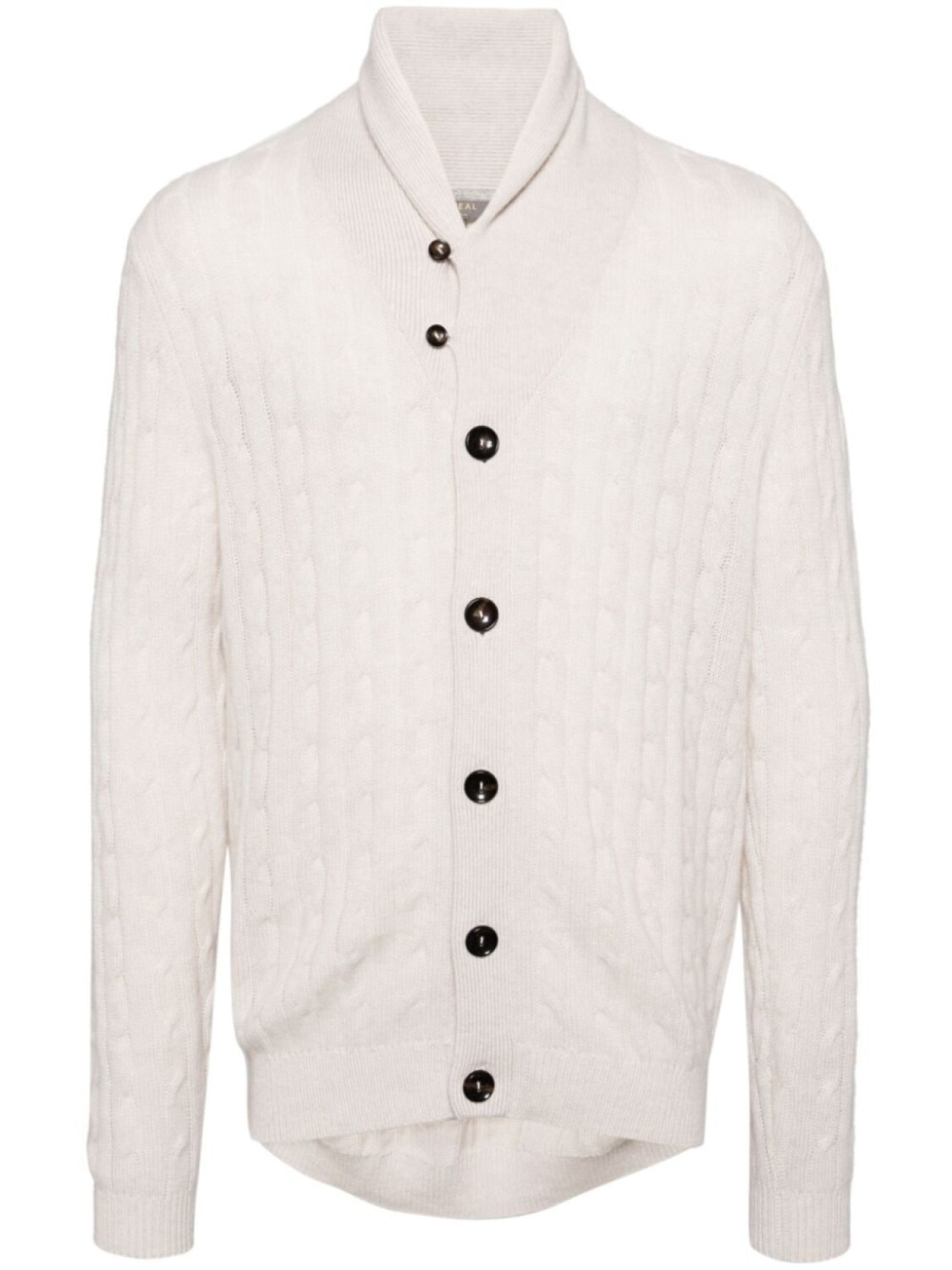 N.Peal кашемировый кардиган Garrick Shawl, нейтральный цвет 
N.Peal кашемировый кардиган Garrick Shawl, нейтральный цвет