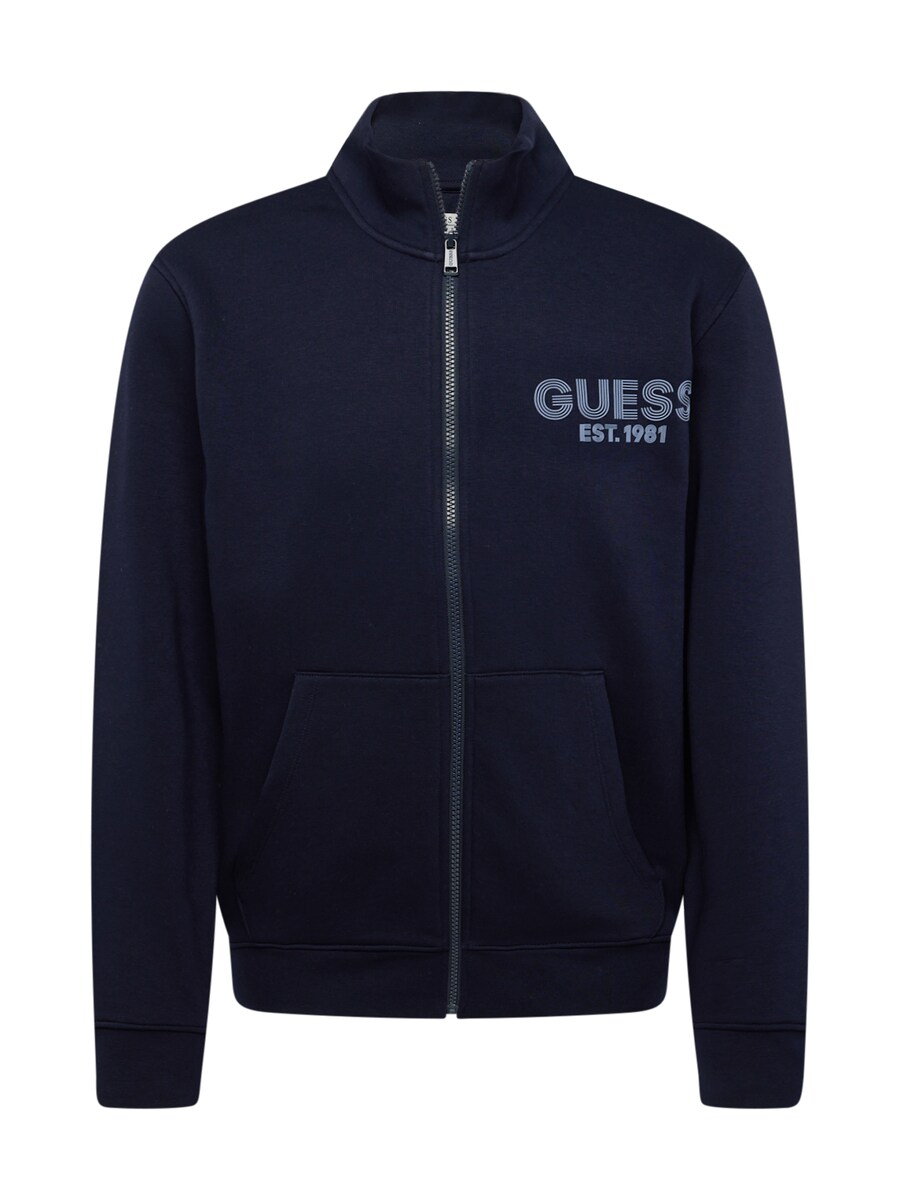 Толстовка с капюшоном на молнии GUESS, цвет Dusty blue/Dark blue
Толстовка с капюшоном на молнии GUESS, цвет Dusty blue/Dark blue