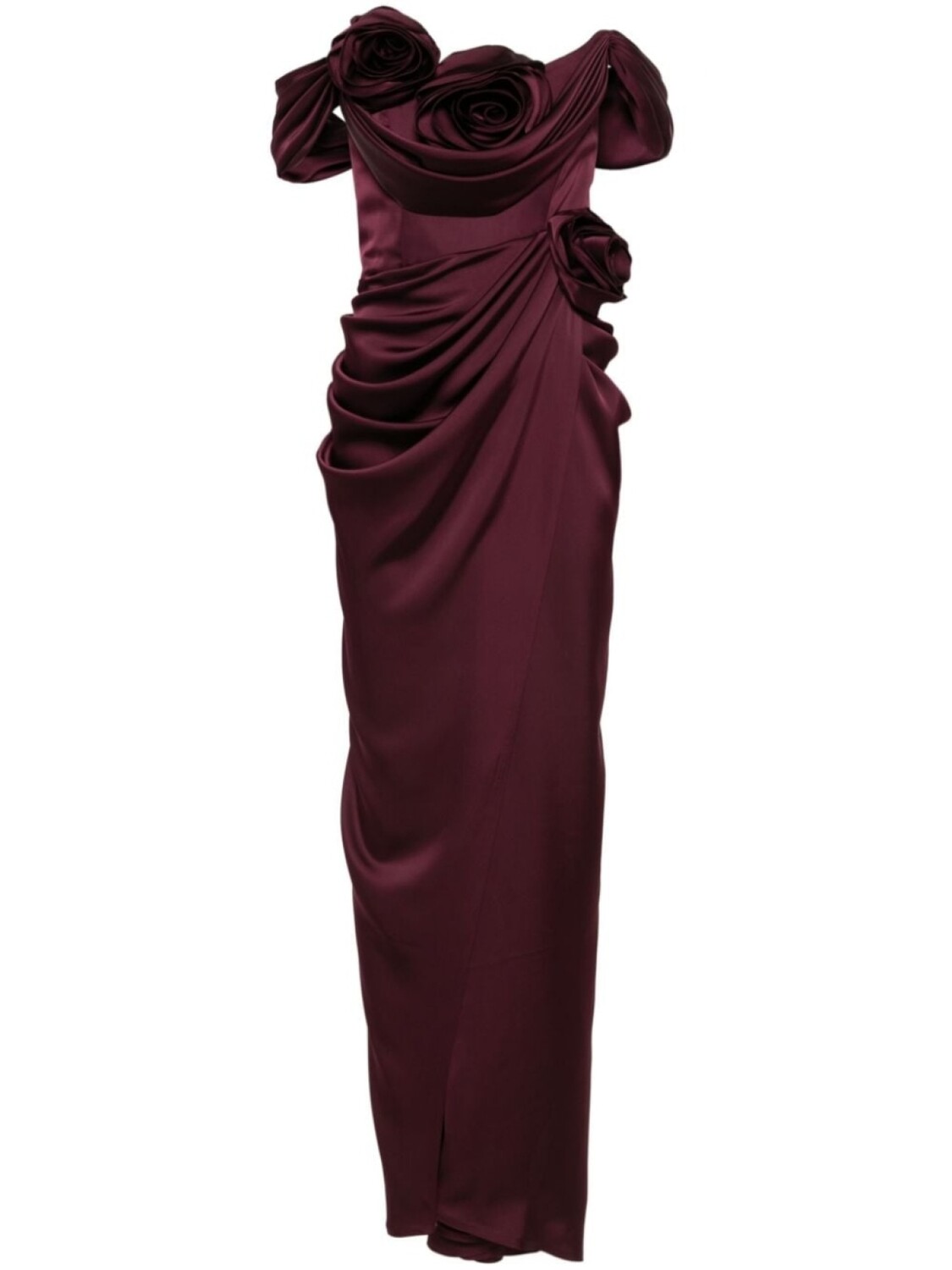 Вечернее платье с цветочной аппликацией Ana Radu, красный
Вечернее платье с цветочной аппликацией Ana Radu, красный