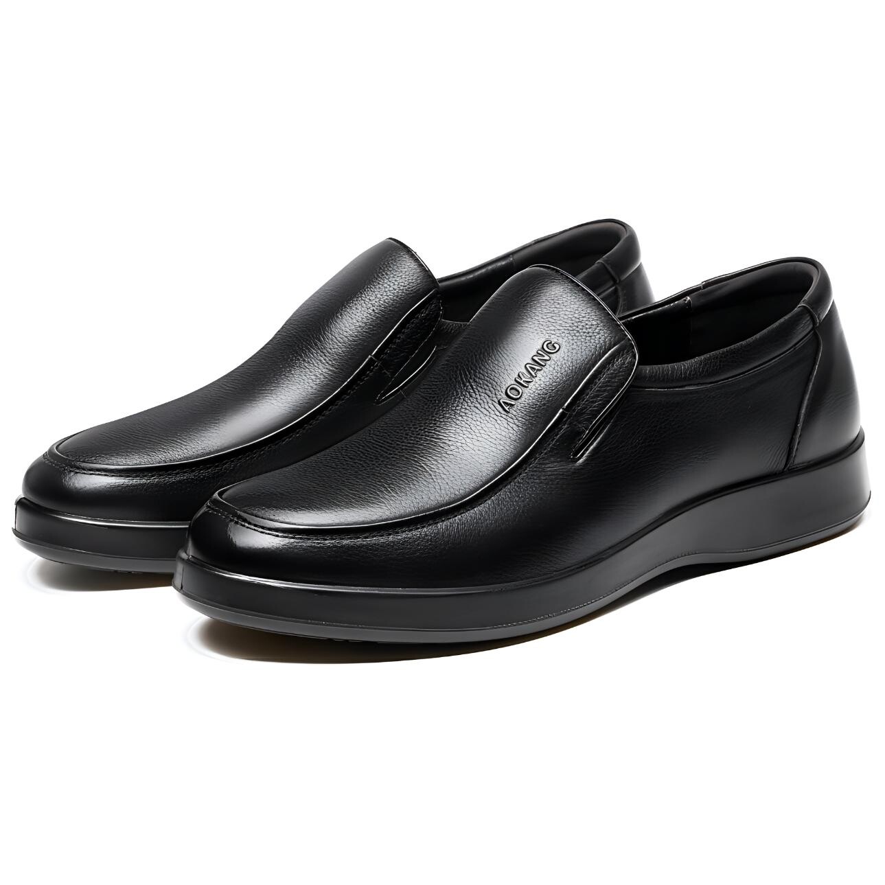 Туфли Men"s Casual Men Low-Top No Aokang, черный 
Туфли Men"s Casual Men Low-Top No Aokang, черный