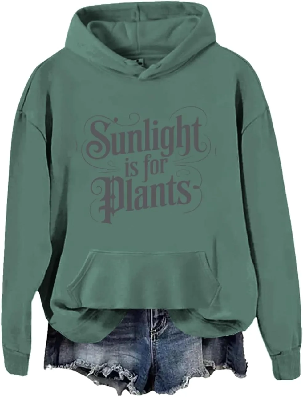 Толстовка Sunlight Is For Plants с капюшоном
Толстовка Sunlight Is For Plants с капюшоном