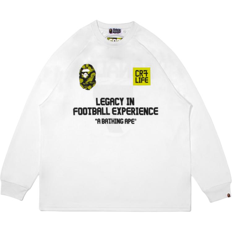 Футболка CR7 LIFE FW25 для мужчин A BATHING APE, белый
Футболка CR7 LIFE FW25 для мужчин A BATHING APE, белый