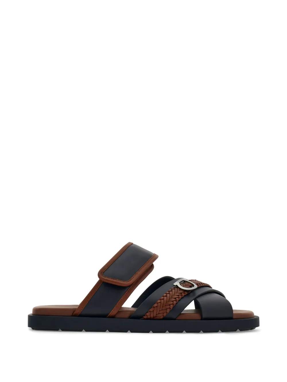 Сандалии с украшением Gancini Ferragamo, синий
Сандалии с украшением Gancini Ferragamo, синий