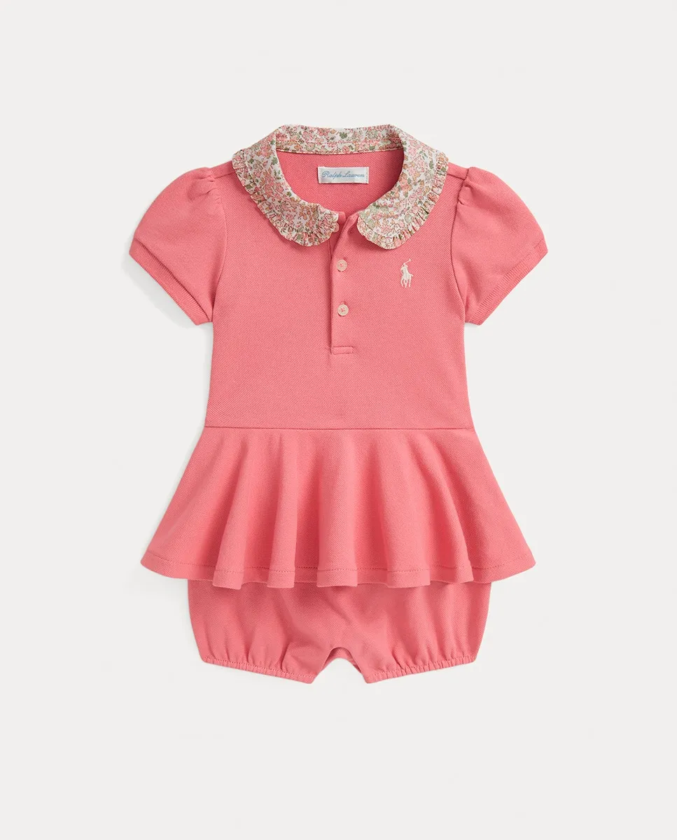 Детская хлопковая распашонка для девочки с вышитой лошадкой Polo Ralph Lauren, розовый
Детская хлопковая распашонка для девочки с вышитой лошадкой Polo Ralph Lauren, розовый