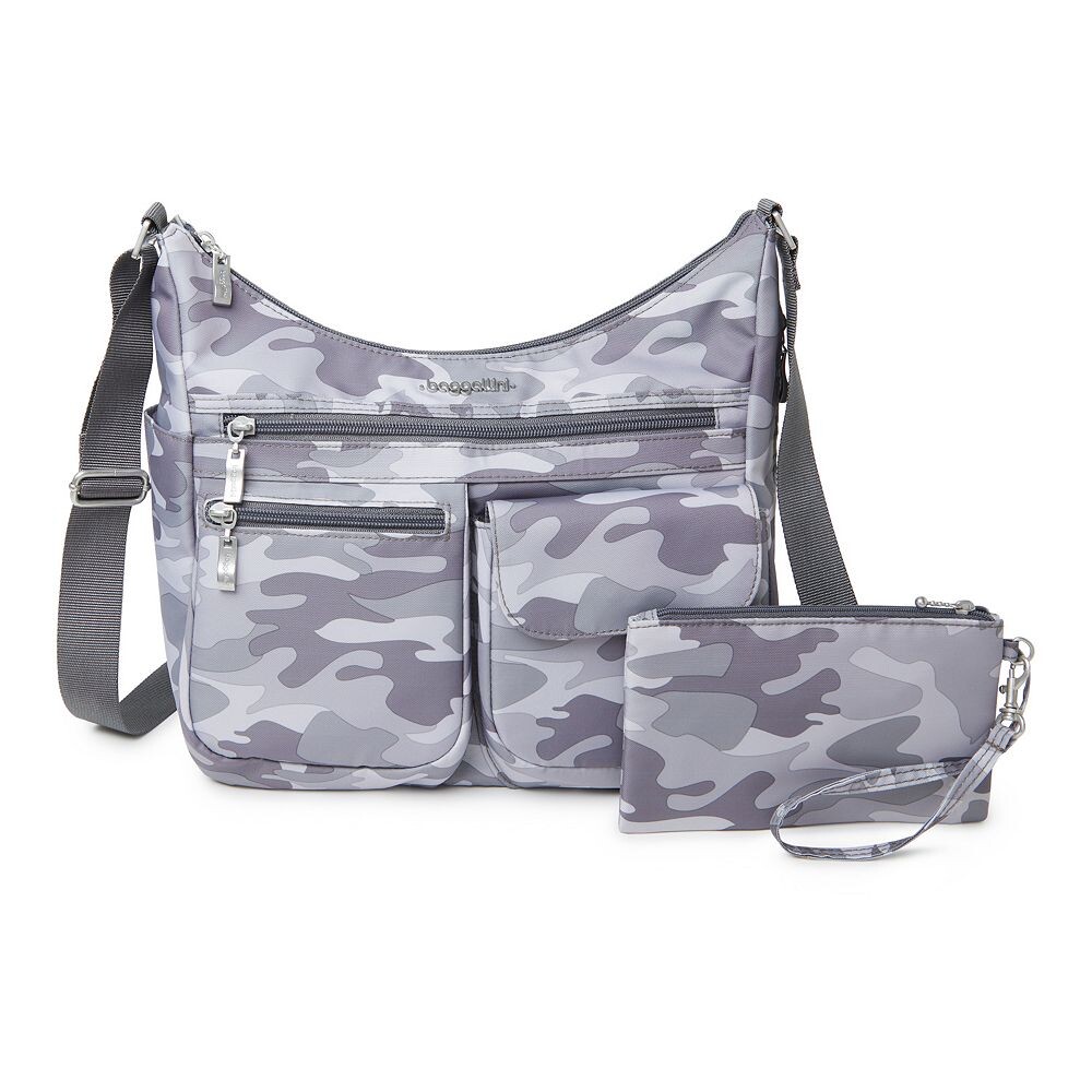 Сумка через плечо Baggallini Everywhere Bagg с ремешком с блокировкой RFID, цвет Gray Camo Print
Сумка через плечо Baggallini Everywhere Bagg с ремешком с блокировкой RFID, цвет Gray Camo Print