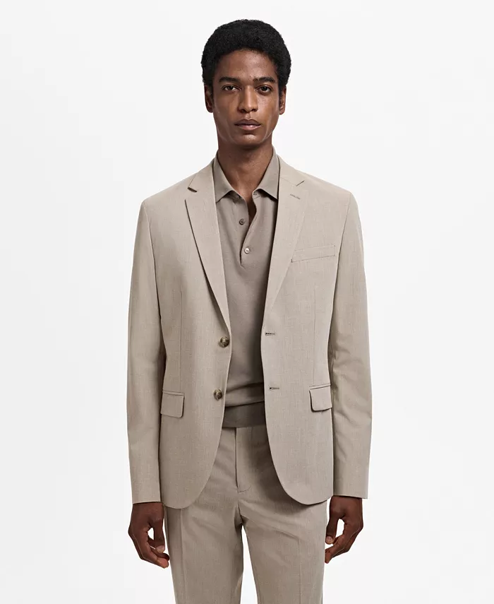 Мужской эластичный пиджак Super Slim-Fit Mango, загар/бежевый
Мужской эластичный пиджак Super Slim-Fit Mango, загар/бежевый