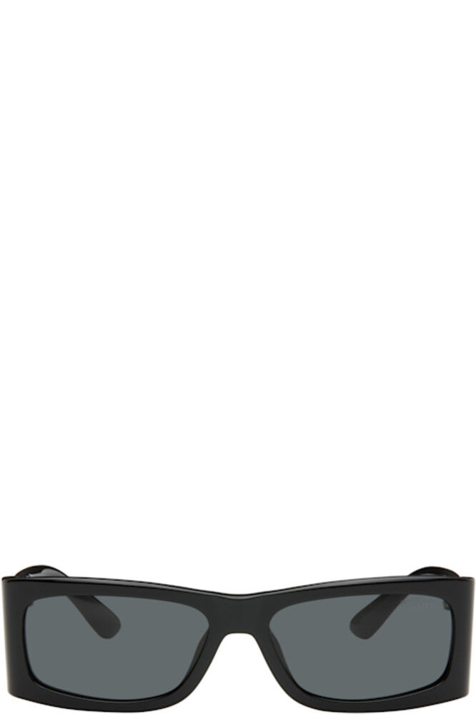 Черные солнцезащитные очки Catwalk с прямоугольной боковой частью и треугольником Prada Eyewear
Черные солнцезащитные очки Catwalk с прямоугольной боковой частью и треугольником Prada Eyewear