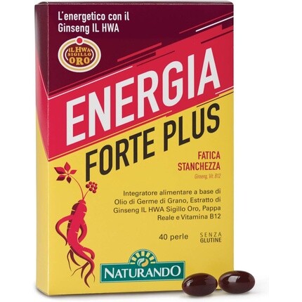Энергия Форте Плюс 40 таблеток Naturando
Энергия Форте Плюс 40 таблеток Naturando