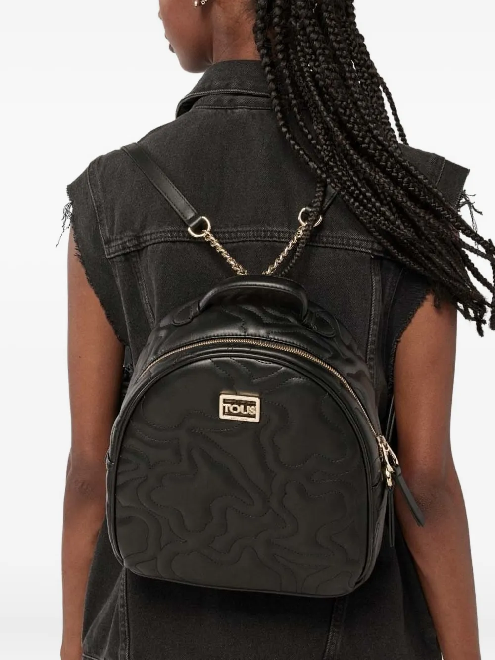 Стеганый рюкзак Kaos Dream TOUS, черный
Стеганый рюкзак Kaos Dream TOUS, черный