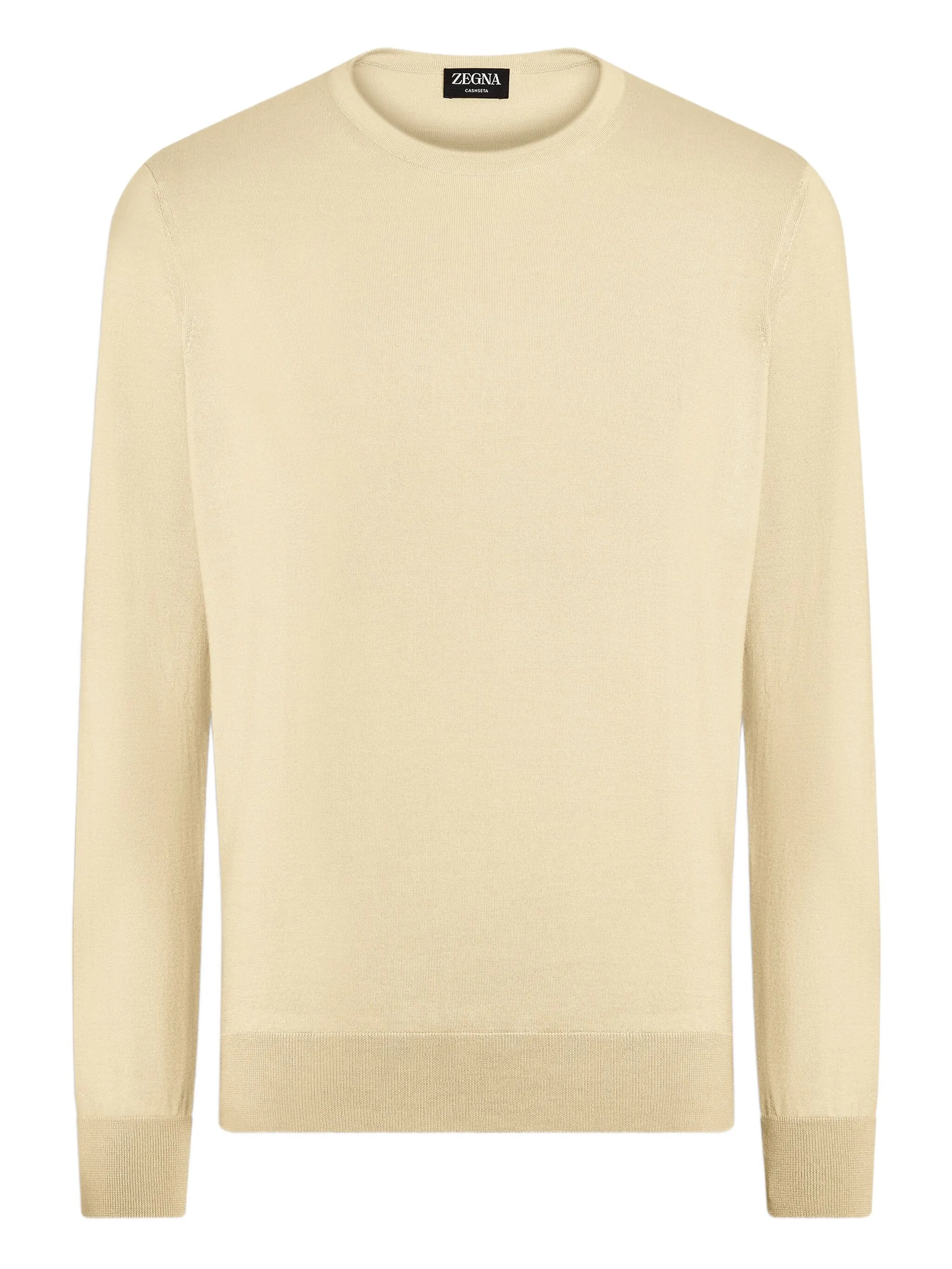 Меланжевый свитер с круглым вырезом Zegna, желтый
Меланжевый свитер с круглым вырезом Zegna, желтый