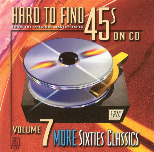 CD диск Hard-to-Find 45's on CD 7: More 60s Classics / Var: Hard-To-Find 45's On CD, Vol. 7: 60S Classics
CD диск Hard-to-Find 45's on CD 7: More 60s Classics / Var: Hard-To-Find 45's On CD, Vol. 7: 60S Classics