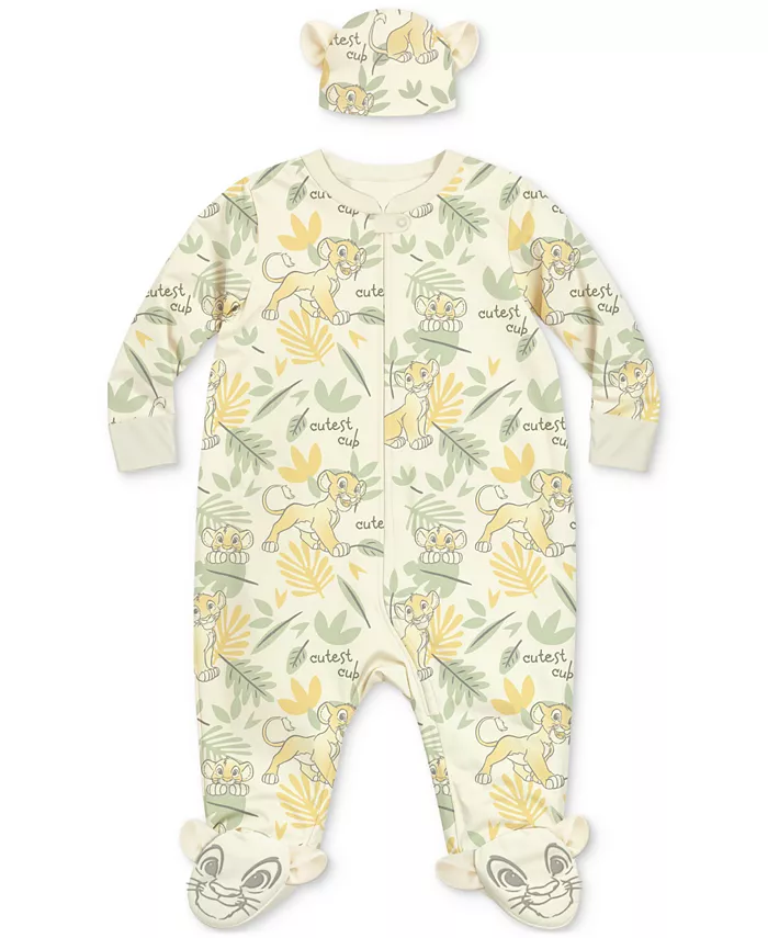 Комплект для мальчиков The Lion King: комбинезон с ножками и шапочка, 2 предмета Disney, коричневый/бежевый
Комплект для мальчиков The Lion King: комбинезон с ножками и шапочка, 2 предмета Disney, коричневый/бежевый