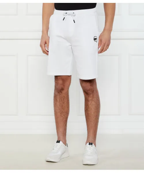 Шорты Regular fit Karl Lagerfeld, белый 
Шорты Regular fit Karl Lagerfeld, белый