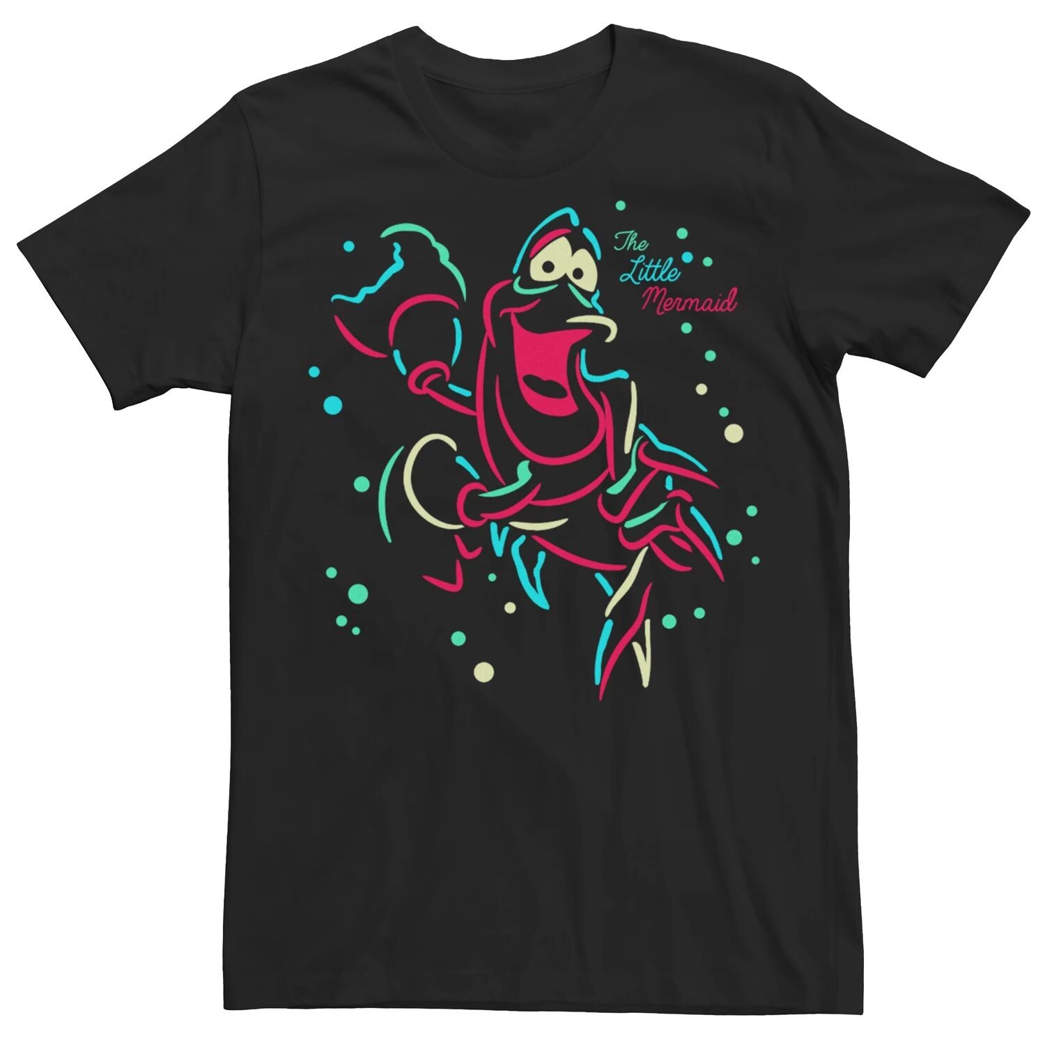 Мужская футболка Disney The Little Mermaid Sebastian с неоновыми огнями Licensed Character
Мужская футболка Disney The Little Mermaid Sebastian с неоновыми огнями Licensed Character