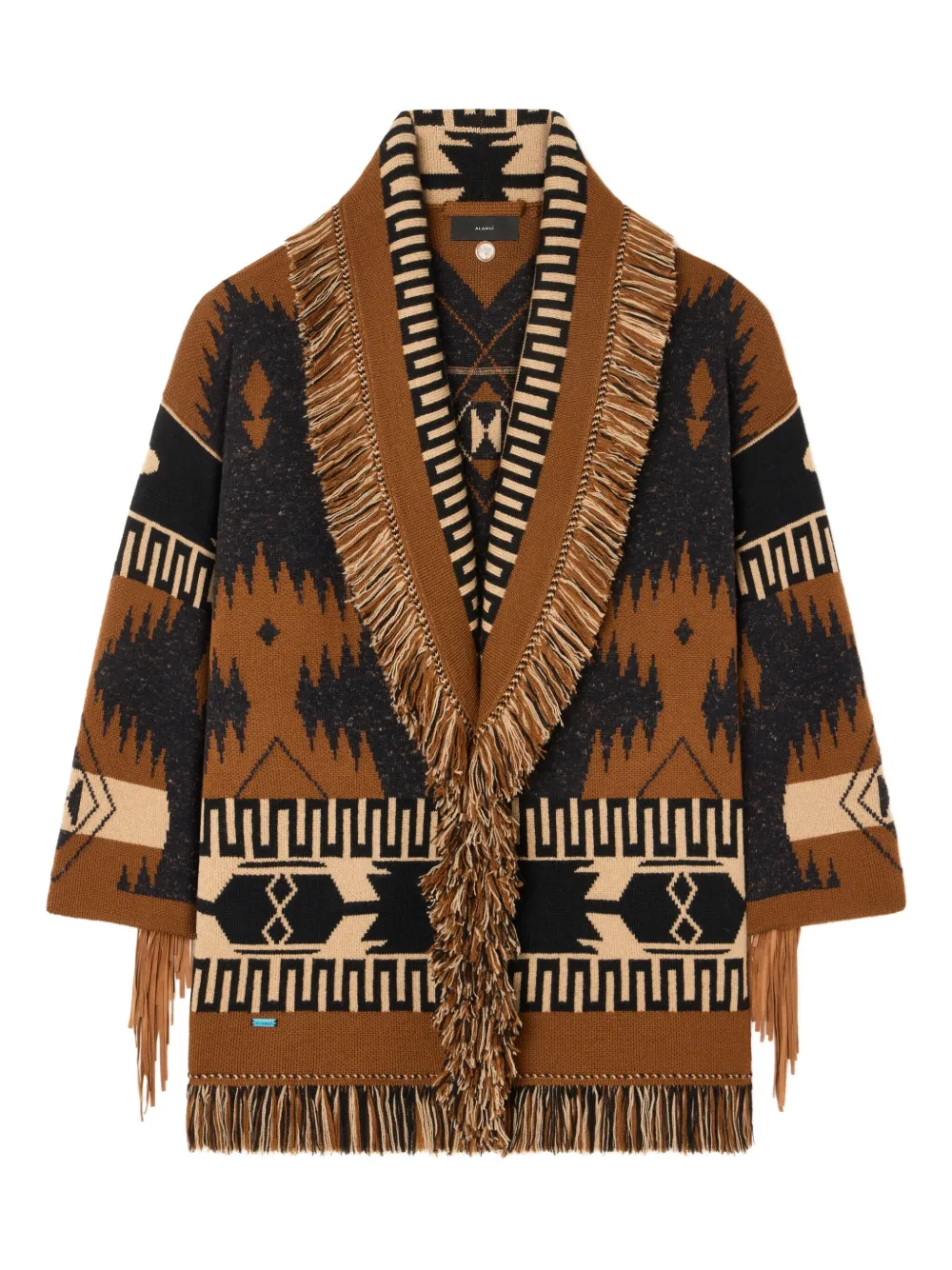 Кардиган Dreamscape с узором и бахромой Alanui, коричневый
Кардиган Dreamscape с узором и бахромой Alanui, коричневый