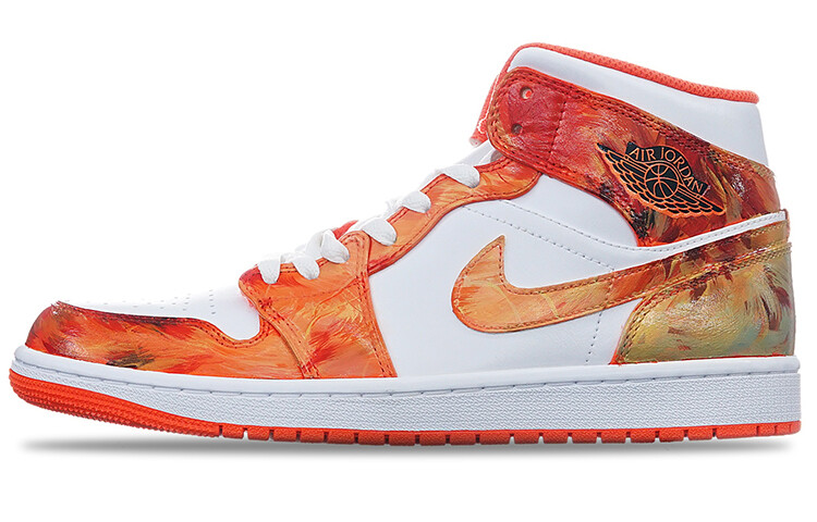Кроссовки Air Jordan 1 Vintage Basketball Shoes Unisex Mid-Top Gold/Orange/White
Кроссовки Air Jordan 1 Vintage Basketball Shoes Unisex Mid-Top Gold/Orange/White