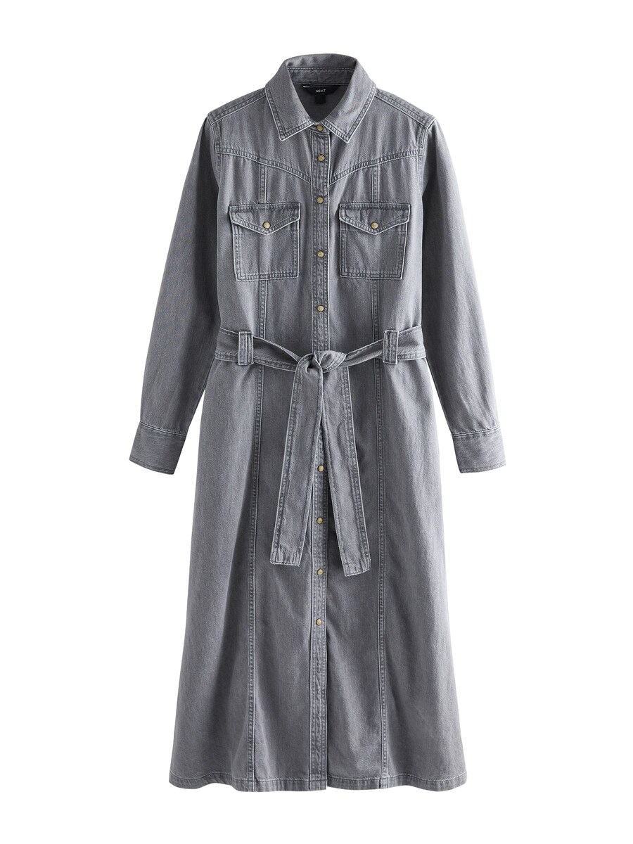 Платье-рубашка Next, Grey Denim
Платье-рубашка Next, Grey Denim