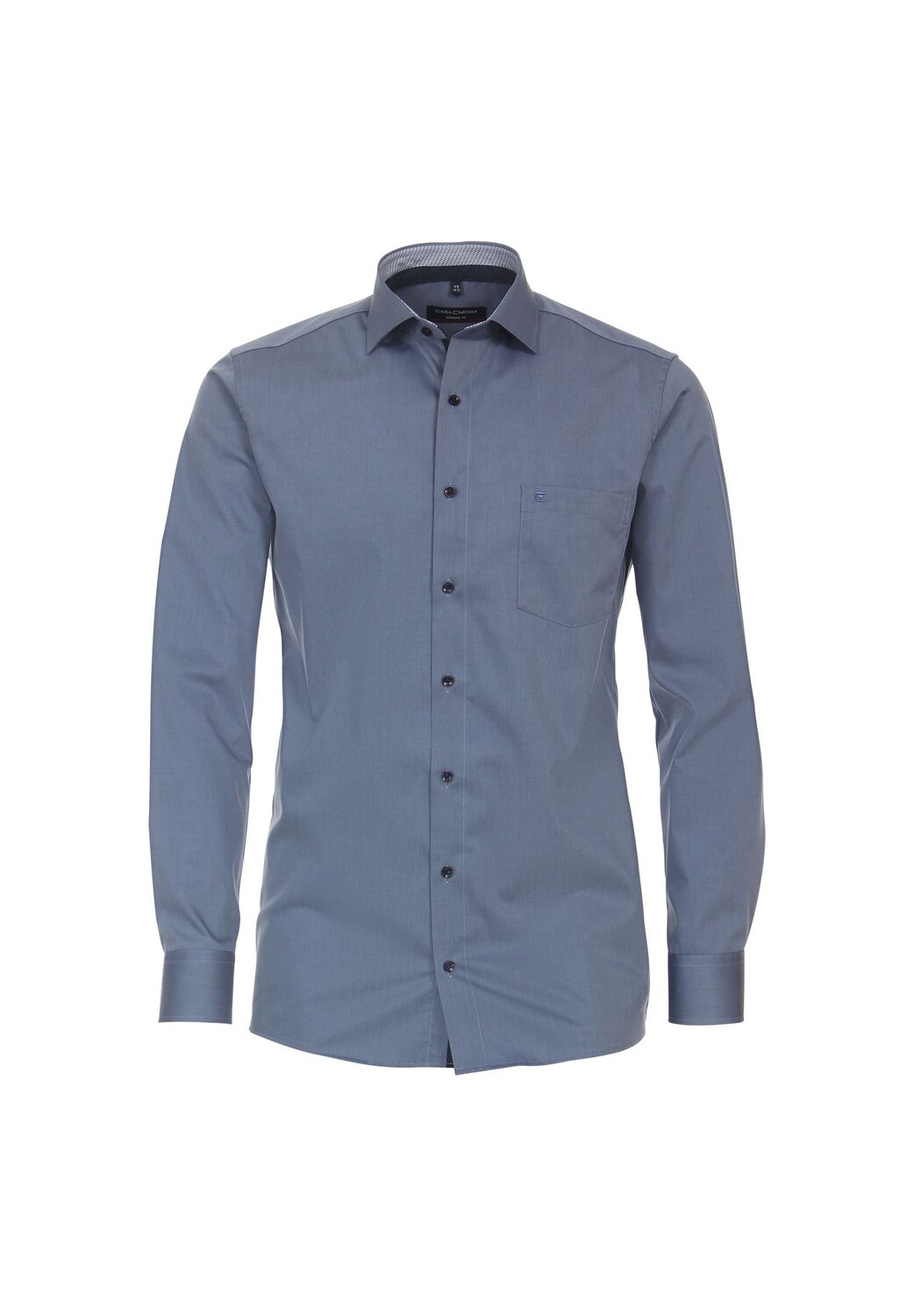 Мужская деловая рубашка однотонного современного кроя CASAMODA, светло-синий
Мужская деловая рубашка однотонного современного кроя CASAMODA, светло-синий