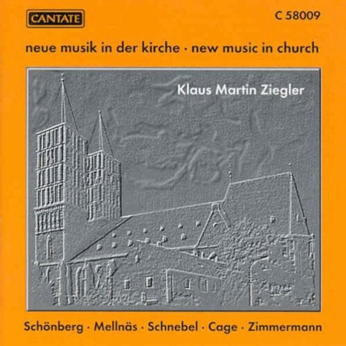 CD диск Schoenberg / Mellnas / Schnebel / Cage / Ziegler: New Music in Church
CD диск Schoenberg / Mellnas / Schnebel / Cage / Ziegler: New Music in Church