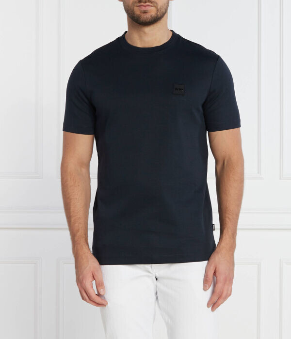 Футболка мужская Boss хлопковая однотонная, черный
Футболка мужская Boss хлопковая однотонная, черный