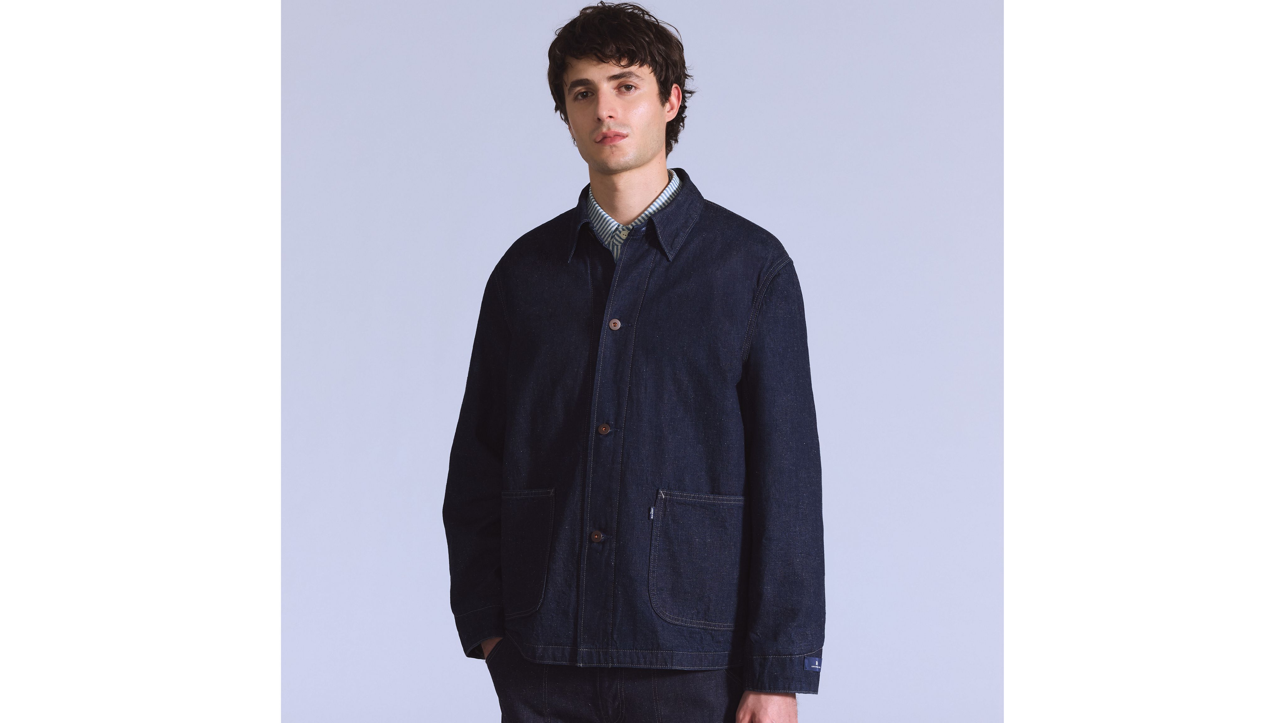 Военно-морской мешок пальто Levi's, Bright Rinse - Dark Wash
Военно-морской мешок пальто Levi's, Bright Rinse - Dark Wash