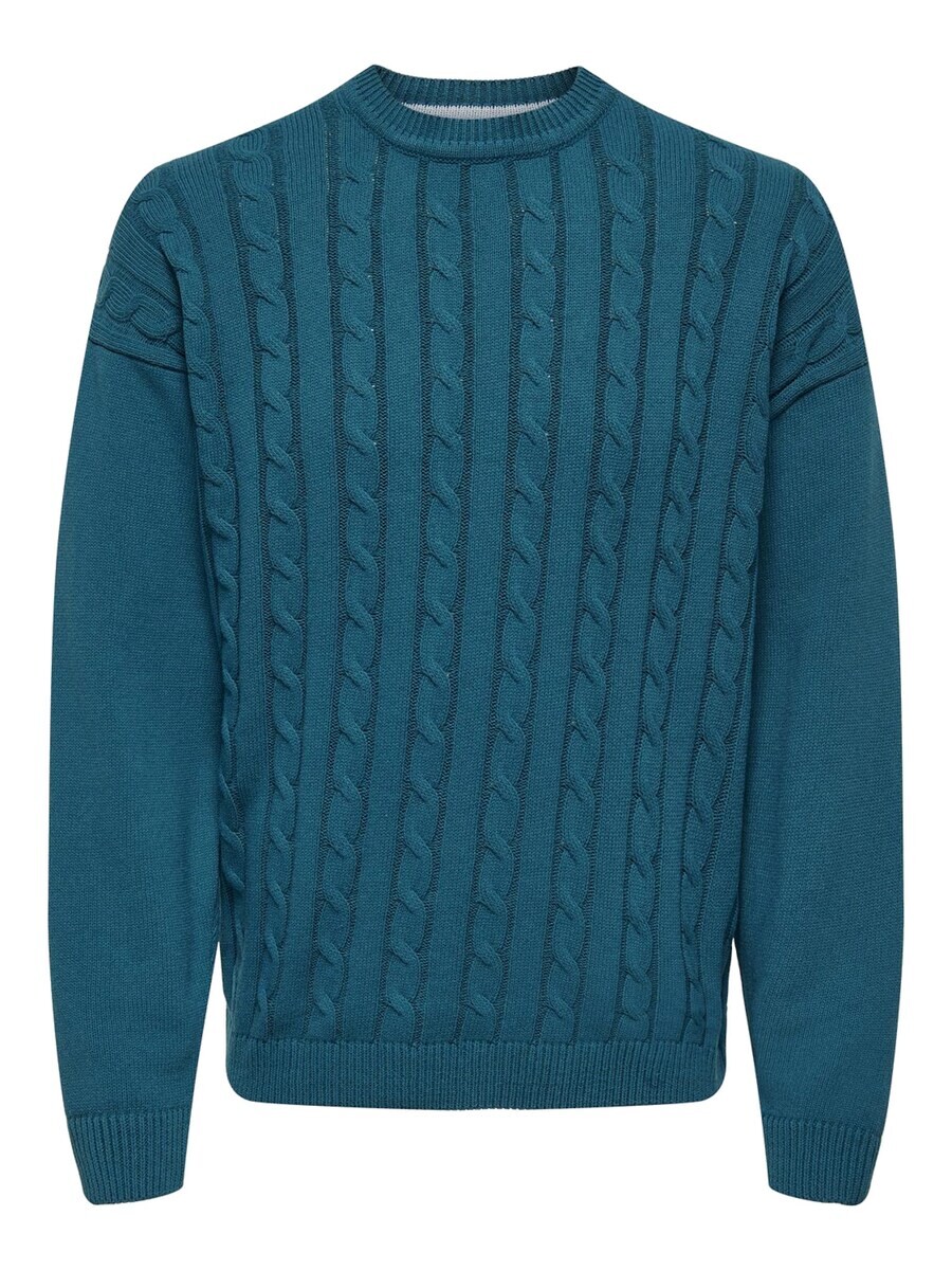 Свитер Only & Sons Sweater Lamard, цвет cyan blue
Свитер Only & Sons Sweater Lamard, цвет cyan blue