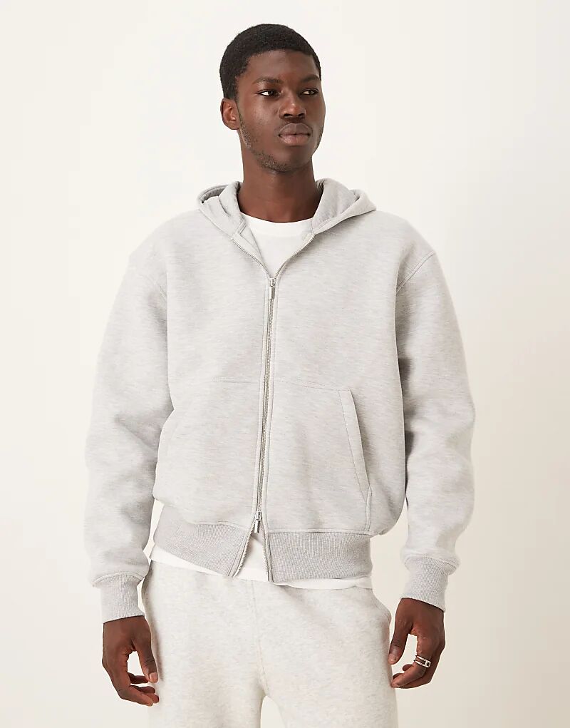 Плотная свободная толстовка с капюшоном ASOS DESIGN на молнии из ткани в стиле «дайвинг» серого меланжевого цвета
Плотная свободная толстовка с капюшоном ASOS DESIGN на молнии из ткани в стиле «дайвинг» серого меланжевого цвета