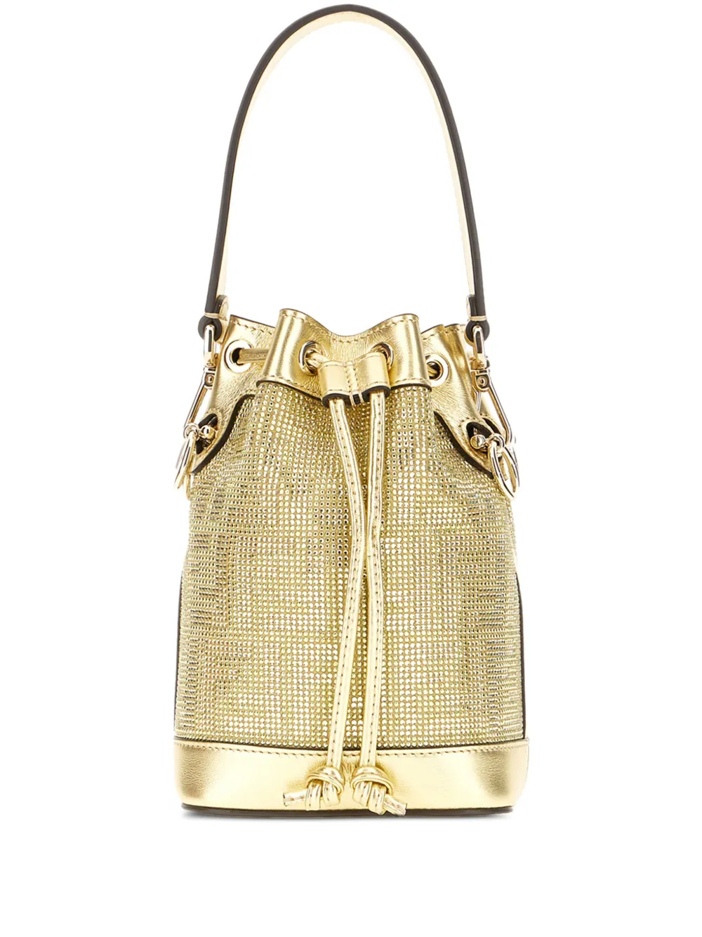 Сумка-ведро Mon Tresor размера мини Fendi, золотой
Сумка-ведро Mon Tresor размера мини Fendi, золотой