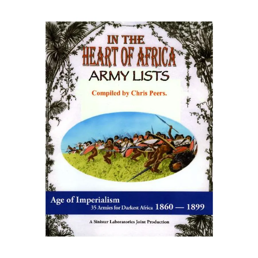 В самом сердце Африки - армейские списки (2-е издание), In the Heart of Africa (Sinister Laboratories)
В самом сердце Африки - армейские списки (2-е издание), In the Heart of Africa (Sinister Laboratories)