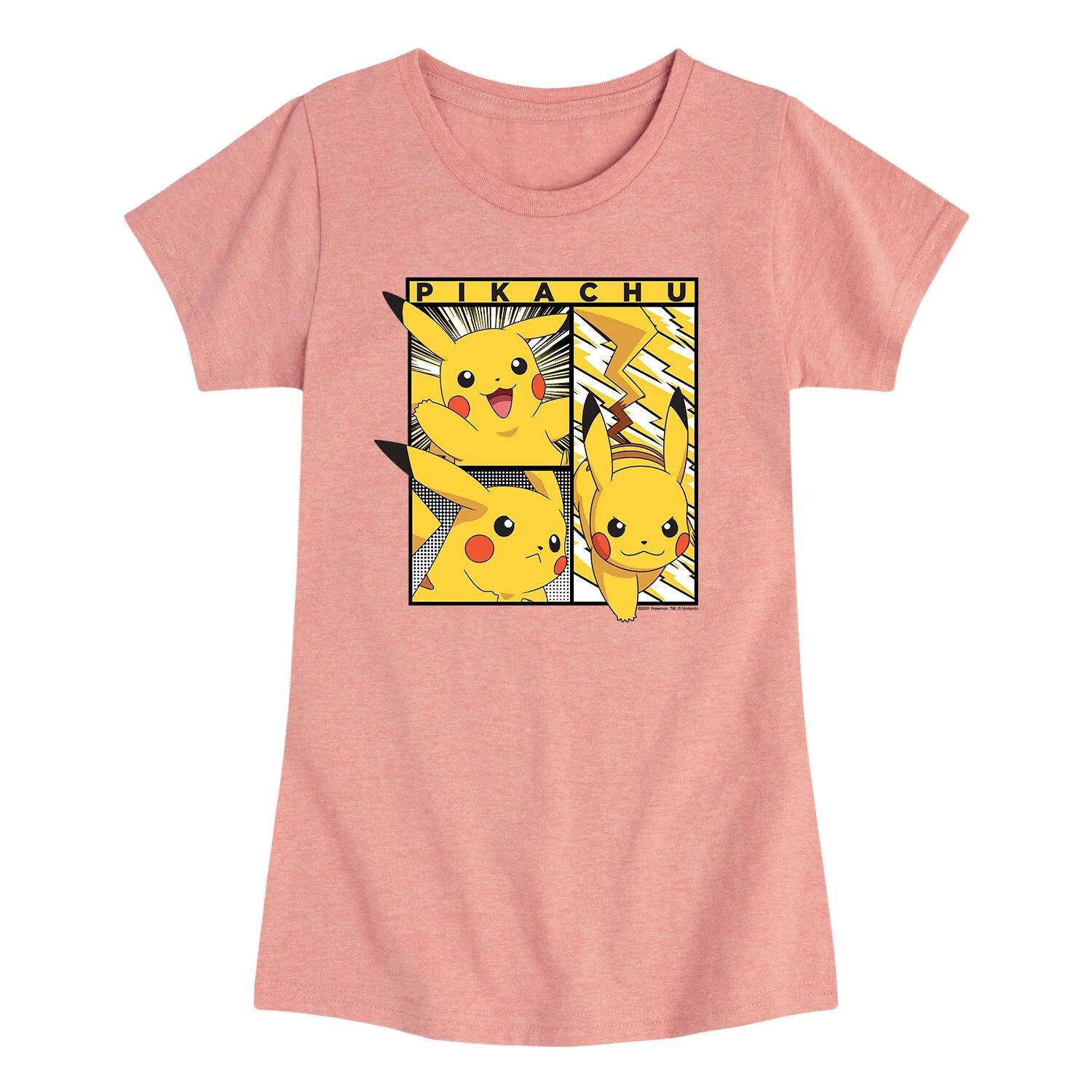Футболка с рисунком «Покемон Пикачу» для девочек 7–16 лет Licensed Character
Футболка с рисунком «Покемон Пикачу» для девочек 7–16 лет Licensed Character