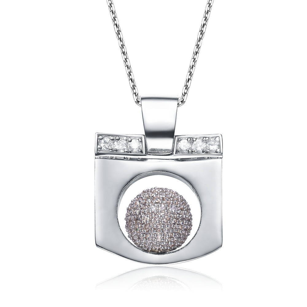 Подвеска в форме квадратного лимонного шара из стерлингового серебра с родиевым покрытием Gv Cz Genevive, серебряный
Подвеска в форме квадратного лимонного шара из стерлингового серебра с родиевым покрытием Gv Cz Genevive, серебряный